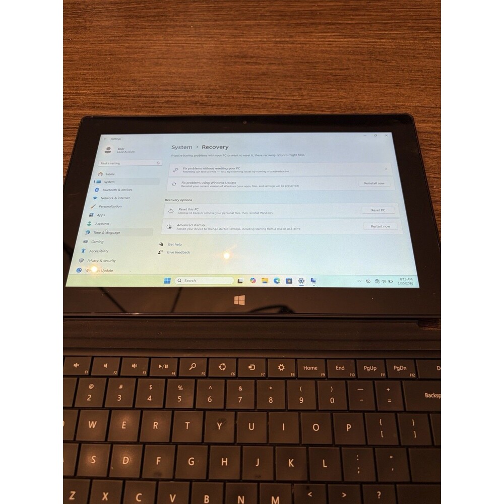 Microsoft Surface Laptop 1st Gen Touch screen i5-7th 4GB RAM 64GB SSD Win 11 Pro - Picture 3 of 12
